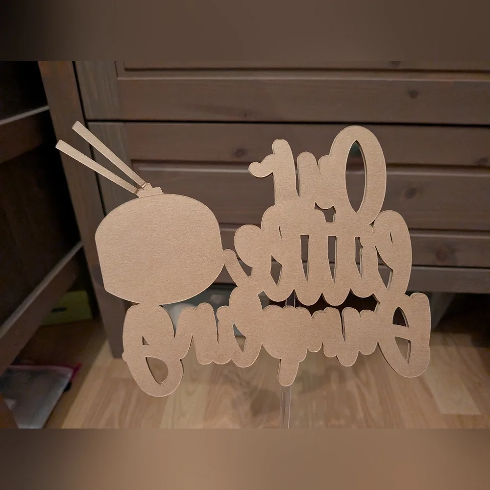 Our Little Dumpling Cake Topper